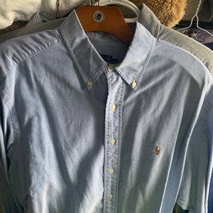 Lot of 4 Vintage Ralph Lauren button up shirts